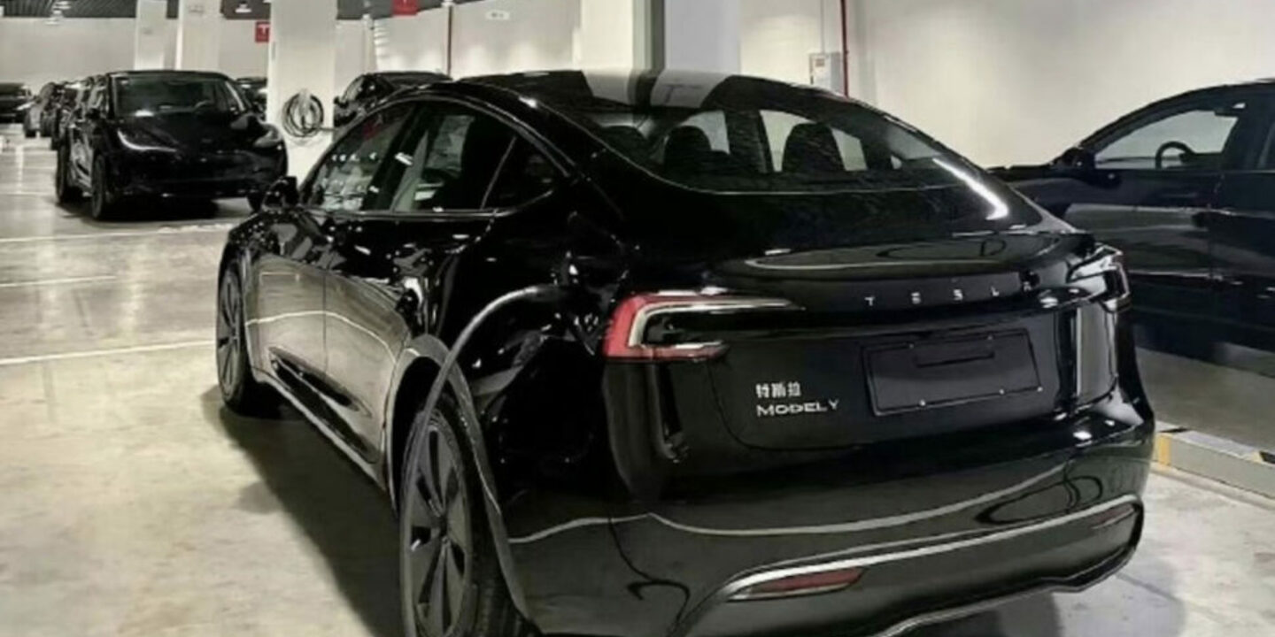 Gelekt 2024 Tesla Model Y facelift "Juniper" AutoGids