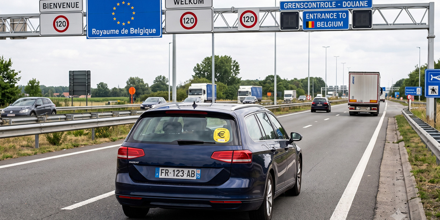 La vignette pour circuler en Belgique devient réalité | Moniteur Automobile