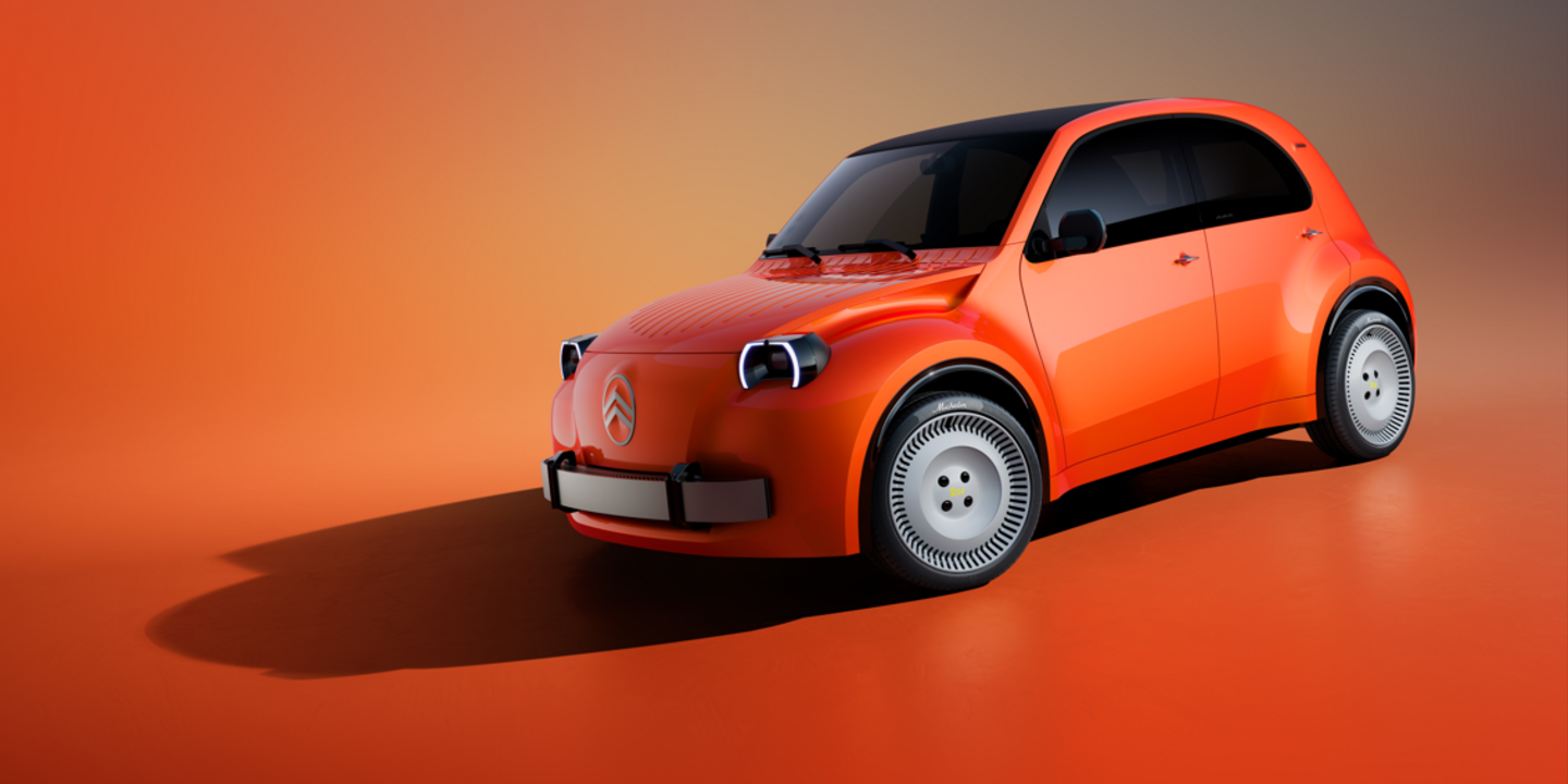 Citroën unveils 2CV electric concept car with 15,000 euro target price