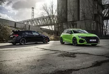 Wie wint het hot-hatchduel tussen de Audi RS 3 en de Mercedes-AMG A 45 S?