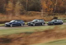 Audi RS 4 Avant vs. BMW M3 Competition Touring vs. Mercedes-AMG C 63 S E Performance Break