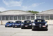 Audi A3 Sportback 1.6 TDI, Lancia Delta 1.6 MJET, BMW 116d en Alfa Giulietta 1.6 JTDM : Vendetta