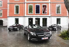 BMW 650i Cabrio, Jaguar XK Cabrio en Mercedes SL 500: Gran Turismo aperto
