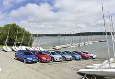 Chevrolet Cruze SW 1.7D 130, Ford Focus Clipper 1.6 TDCi 115, Hyundai i30 Wagon 1.6 CRDi 110, Opel Astra Sports Tourer 1.7 CDTI 110, Renault Mégane Grandtour 1.5 dCi 110, Skoda Octavia Combi 1.6 TDI 105 en Toyota Auris Touring Sports 1. D-4D 90 