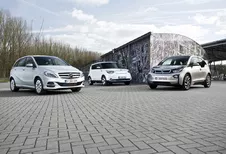 BMW i3, Kia Soul EV en Mercedes B Electric Drive
