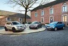 Suzuki Vitara tegen twee concurrenten