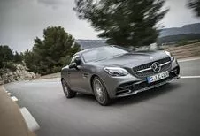 Mercedes SLC: krachtige wind