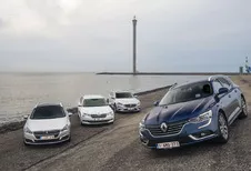 Renault Talisman Grandtour tegen 3 concurrenten