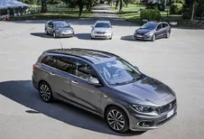 Fiat Tipo tegen 3 concurrenten