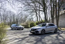 Honda Civic 1.0 i-VTEC Turbo tegen VW Golf 1.0 TSI 110 A