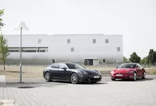 Porsche Panamera 4 E-Hybrid vs Tesla Model S 100D