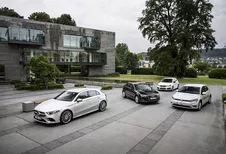 Mercedes A-Klasse vs 3 compacte middenklassers