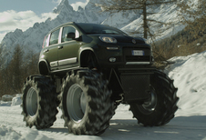 ALS MONSTERTRUCK: Fiat Panda 4x4