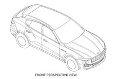 Maserati Levante: technische schetsen onderschept