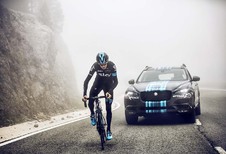 Jaguar F-Pace: eerste uitje tijdens de Tour de France 2015