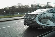 Lexus LC camouflée à Zemst