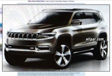 Jeep : un modèle 7 places sort du bois