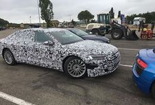 Audi A8 Hybrid betrapt in Frankrijk