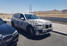 BMW X7 aan het testen in Nevada