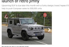 Suzuki : Le nouveau Jimny sera rétro !