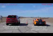 Dragrace: McLaren 570S vs Jeep Grand Cherokee Trackhawk
