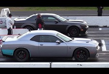 BIJZONDER – Dodge Challenger Demon en Hellcat op de dragstrip