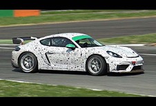 VIDEO – Porsche 718 Cayman GT4 Clubsport test op Monza