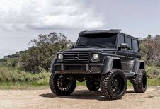 Mercedes G500 4X4² : Forgiato aux commandes