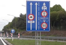 Voies de covoiturage sur la E411