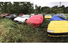 INSOLITE – 11 Ferrari abandonnées sur un terrain vague