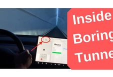 The Boring Company: een Model 3 neemt de tunnel