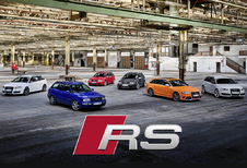 Audi Sport viert 25 jaar RS met 6 nieuwigheden