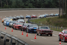 Record du monde à Lommel : défilé de 1326 Ford Mustang