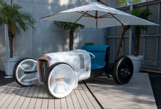 Mercedes Vision Simplex : avec parapluie