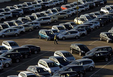 Europese autoverkoop in vrije val