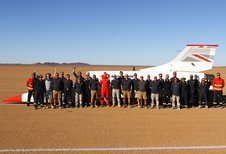Bloodhound LSR overschrijdt de 1000 km/u
