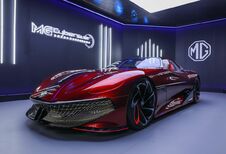 MG Cyberster : roadster connecté carmin
