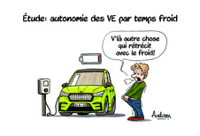 La Story d’Audran – Les voitures électriques n'aiment pas le froid