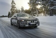 Wintertests voor elektrische BMW i5