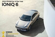 Wereldauto van het jaar 2023: opnieuw Hyundai, met de Ioniq 6