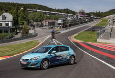 Le circuit de Spa-Francorchamps en Street View dans Google Maps