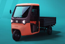 Fiat Tris is een hedendaagse Ape