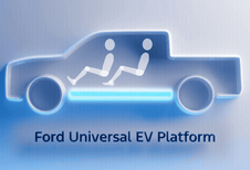 Ford schuwt Trump-jargon niet bij voorstelling van nieuw EV-platform