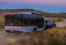 De Pebble Flow RV is een elektrisch aangedreven caravan zonder range-anxiety