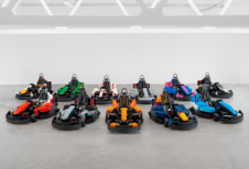 F1-rijders ruilen hun bolide voor een Lego-kart tijdens GP op Silverstone