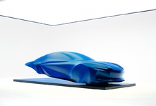 Future Alpine A110 électrique: une sculpture en dévoile les premières lignes