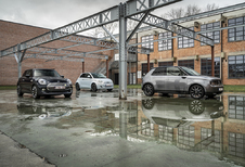 Vergelijkende test FIAT 500e // HONDA e // MINI ELECTRIC (2021)
