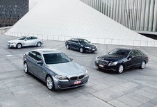Audi A6 3.0 TDI, BMW 530d, Jaguar XF 3.0D & Mercedes E 350 CDI : Welkom in business