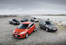 Citroën C4 Picasso 1.6 HDi 110, Ford C-Max 1.6 TDCi 115, Peugeot 5008 1.6 HDi 110, Renault Scénic 1.5 dCi 110 & Volkswagen Touran 1.6 TDI 105 : Famille, quand tu nous tiens