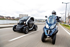Piaggio MP3 3000 LT et Renault Twizy 80 : Question d'interprétation